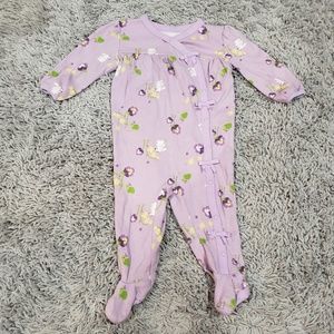 Gymboree Purple Footed PJs